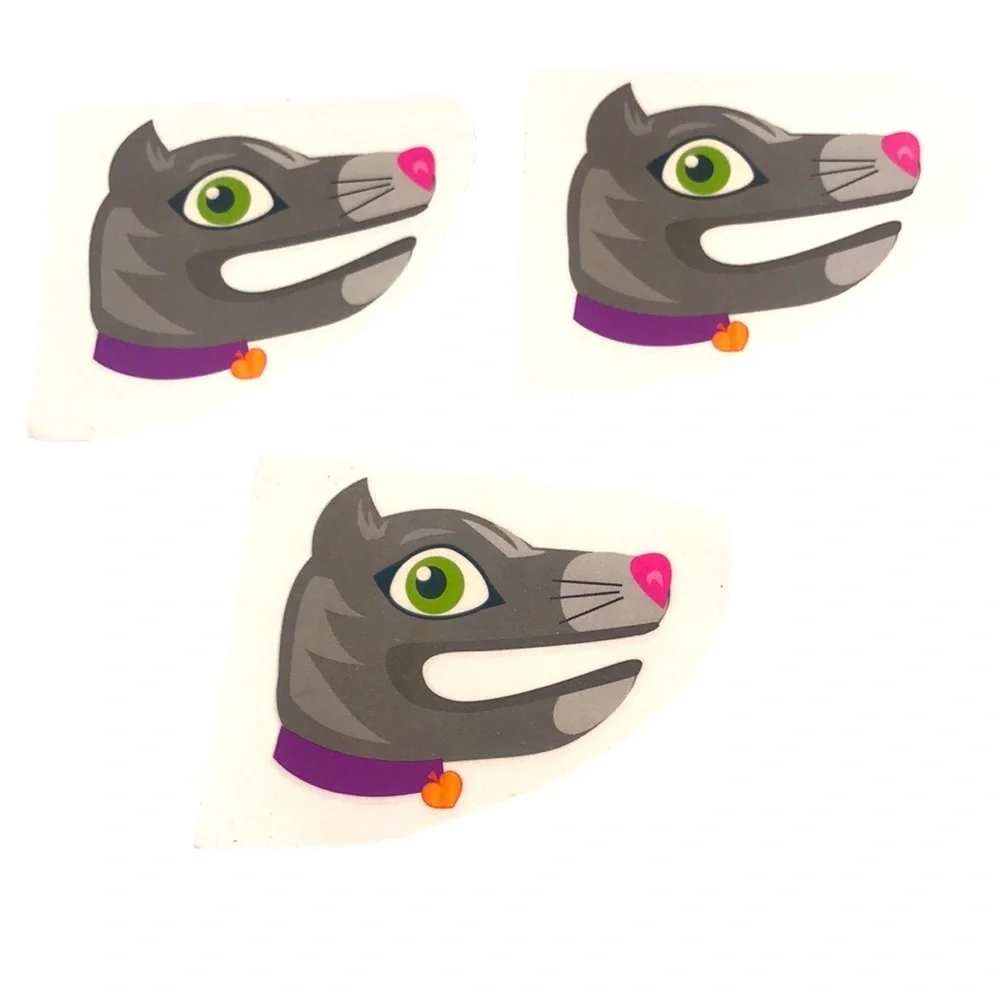 Various Hand Puppet Temporary Tattoos Bundle Set of 9